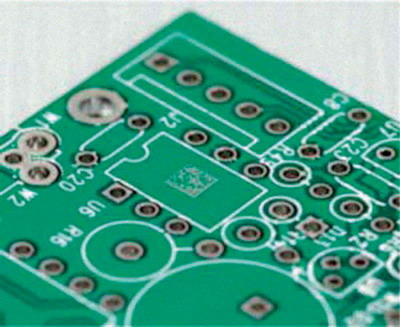 PCB二维码光纤激光打标机电子元器件激光打标机